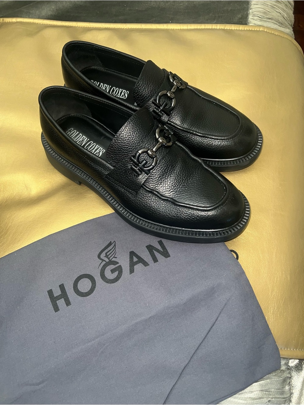 Authentic Men’s Golden Coxes Loafers